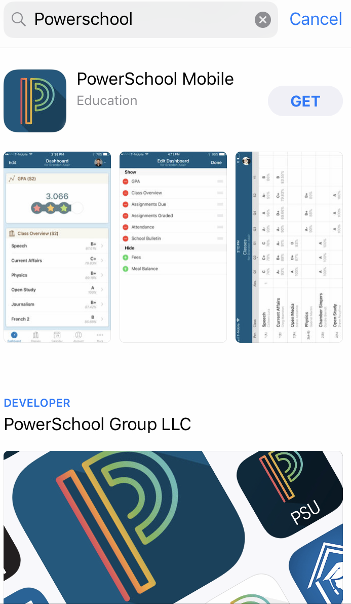 PowerSchool Mobile Power School Mobile